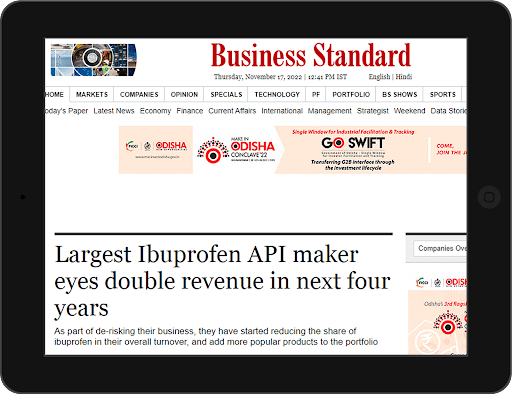 Largest Ibuprofen news